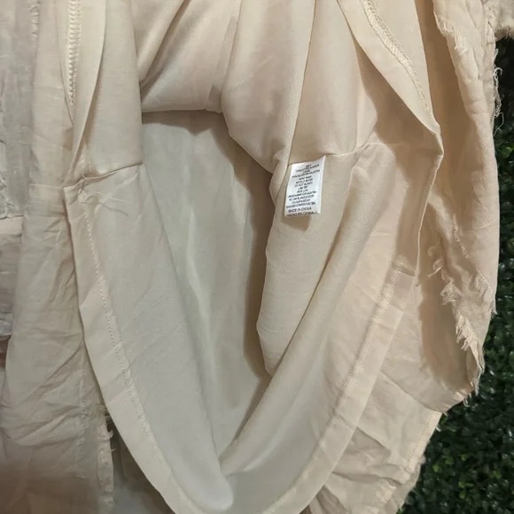 LISTICLE SHORT SLEEVE LINED BABY DOLL DRESS - Picture 5 of 7